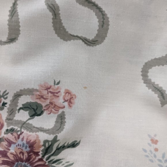 Vintage Croscill Home Fashions Twin Sheets and Curtains Set JCP Floral Boho Vict - Picture 10 of 14